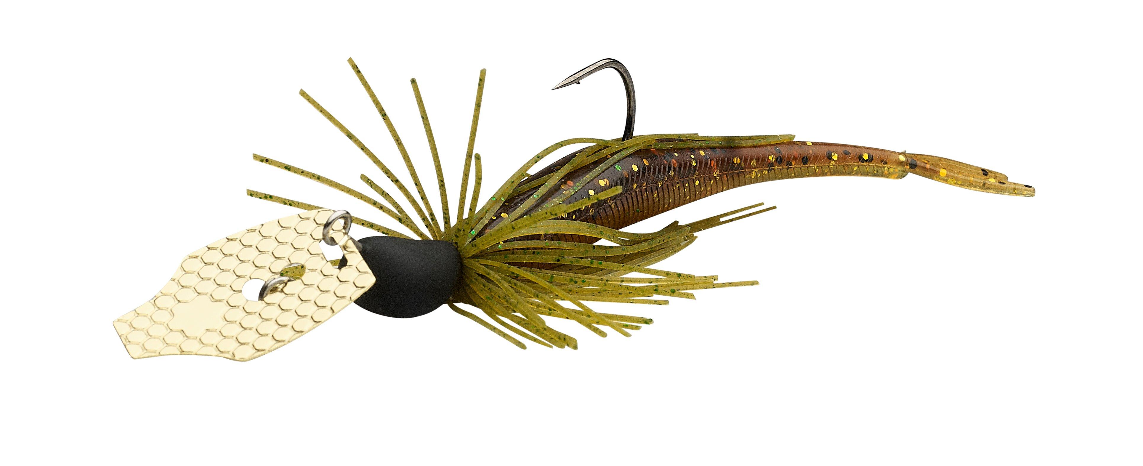 Savage Gear Crazy Swim Jig - Chatterbait 10cm / 8,5g White Silver - 