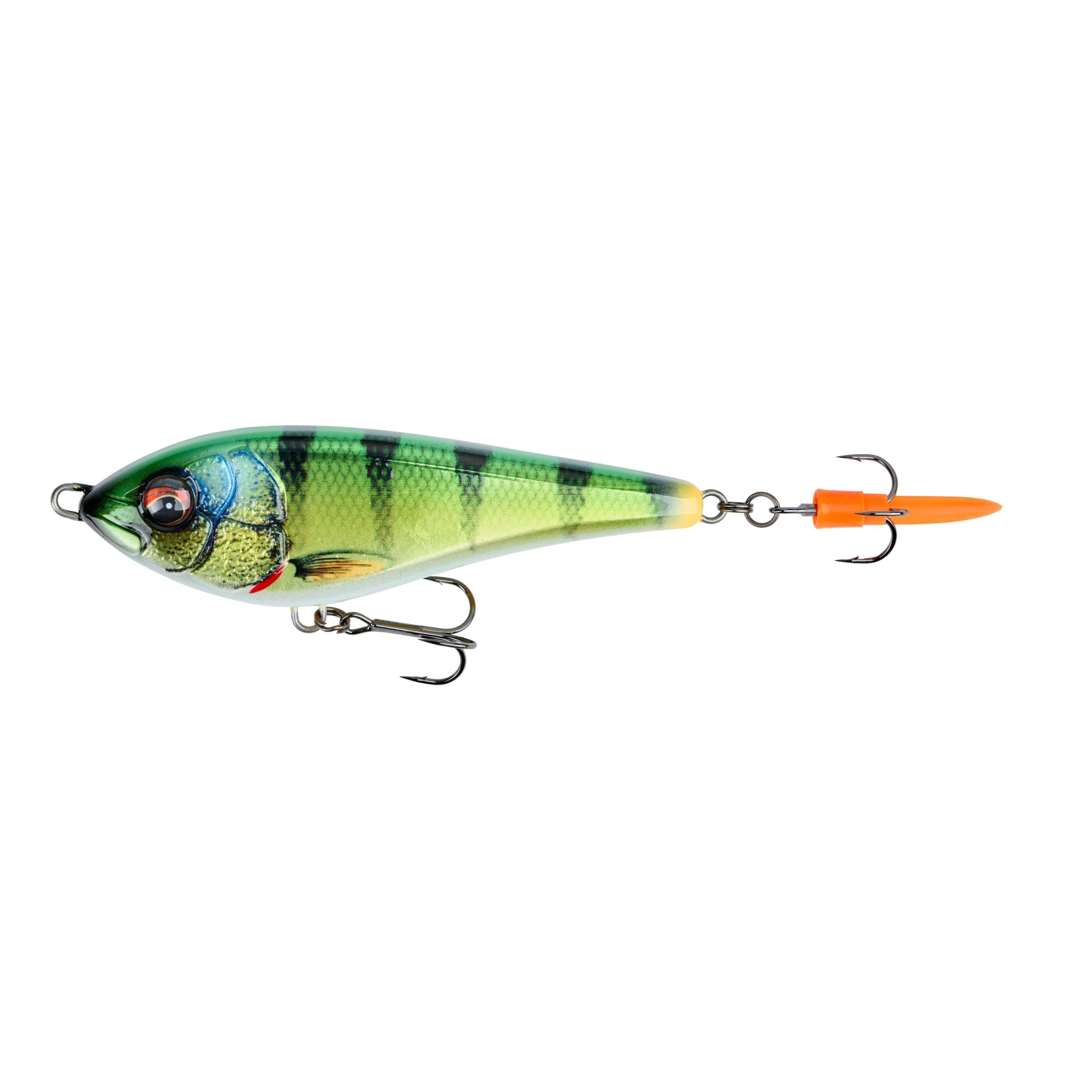 Savage Gear Deviator Swim – Glidebait für Hecht & Zander 10,5cm / 35g Chrome Perch - Glidebait