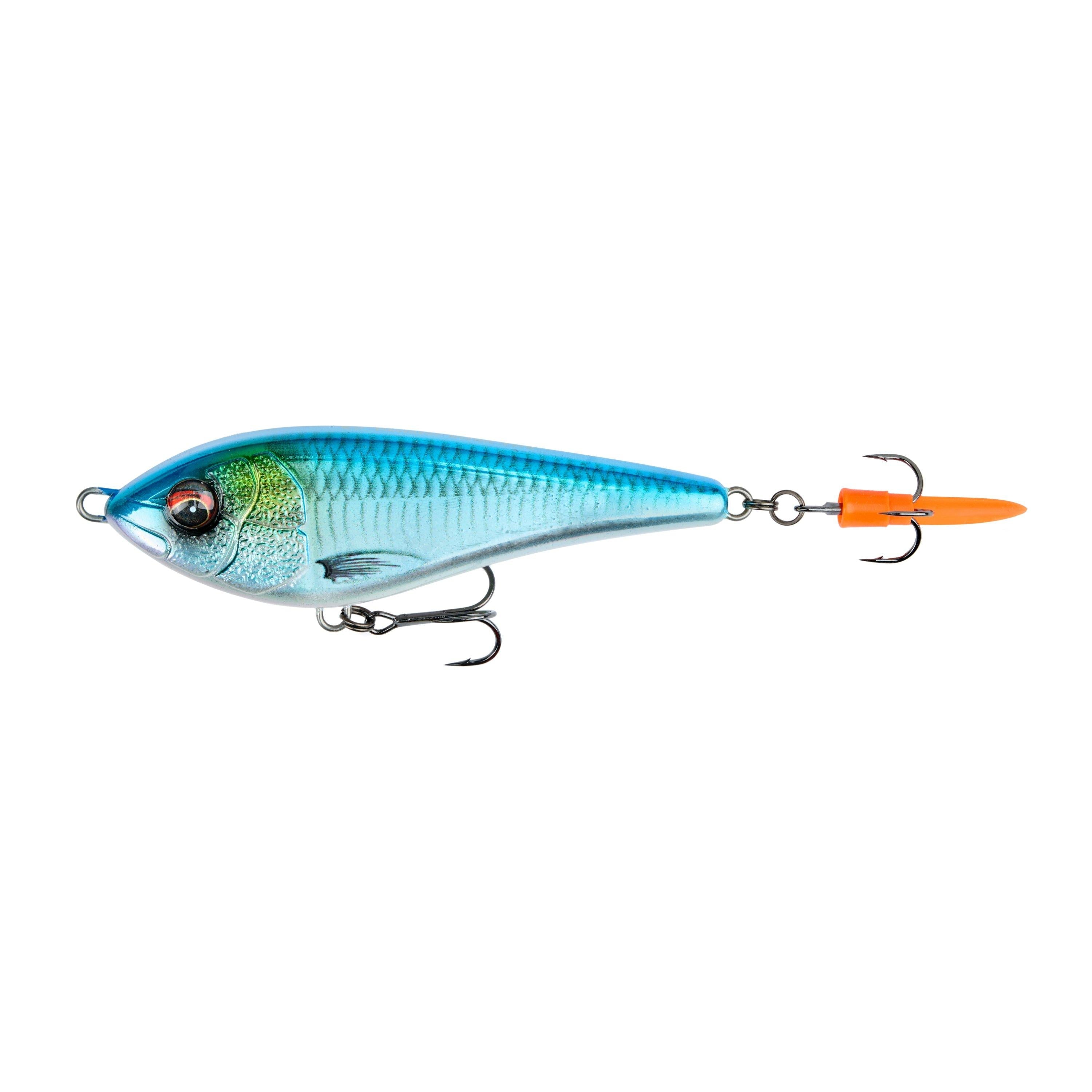 Savage Gear Deviator Swim – Glidebait für Hecht & Zander 10,5cm / 35g Blue Chrome - Glidebait