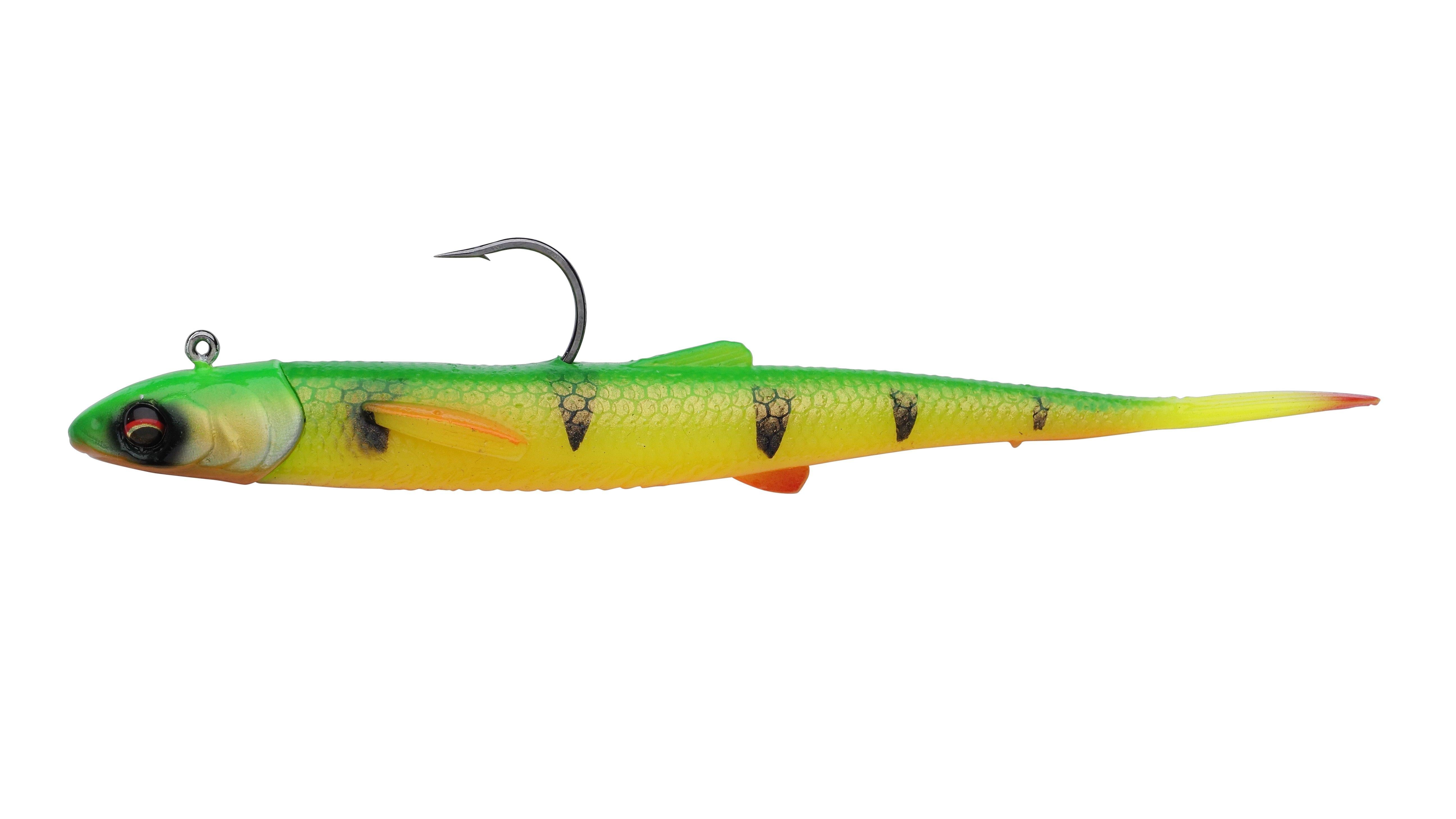 Savage Gear Flying Minnow – Darting Softbait für Barsch, Zander & Hecht 7cm / 3.5g Firetiger - Darting - Gummifisch