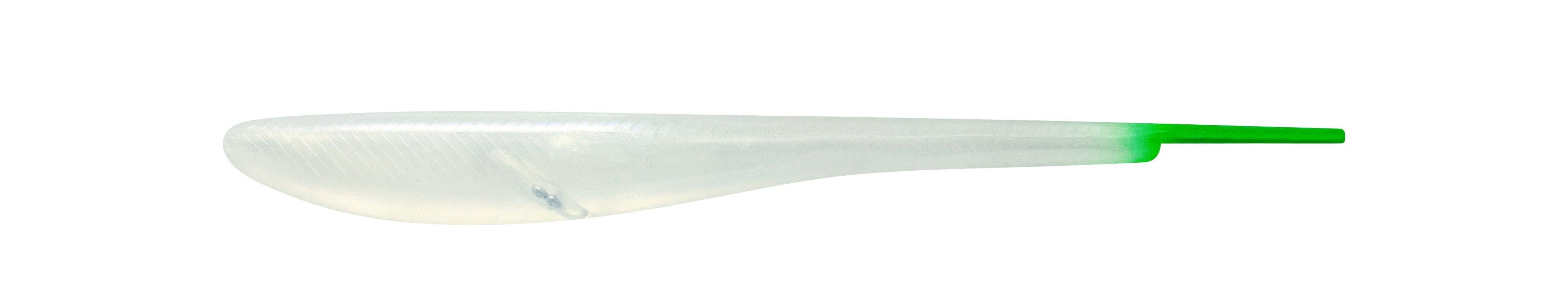 Savage Gear Monster Slug - Vertikalköder für Hecht und Zander 20cm / 33g / 2 Stk Pearl Apple - Kunstköder - Softbaits - Gummifische