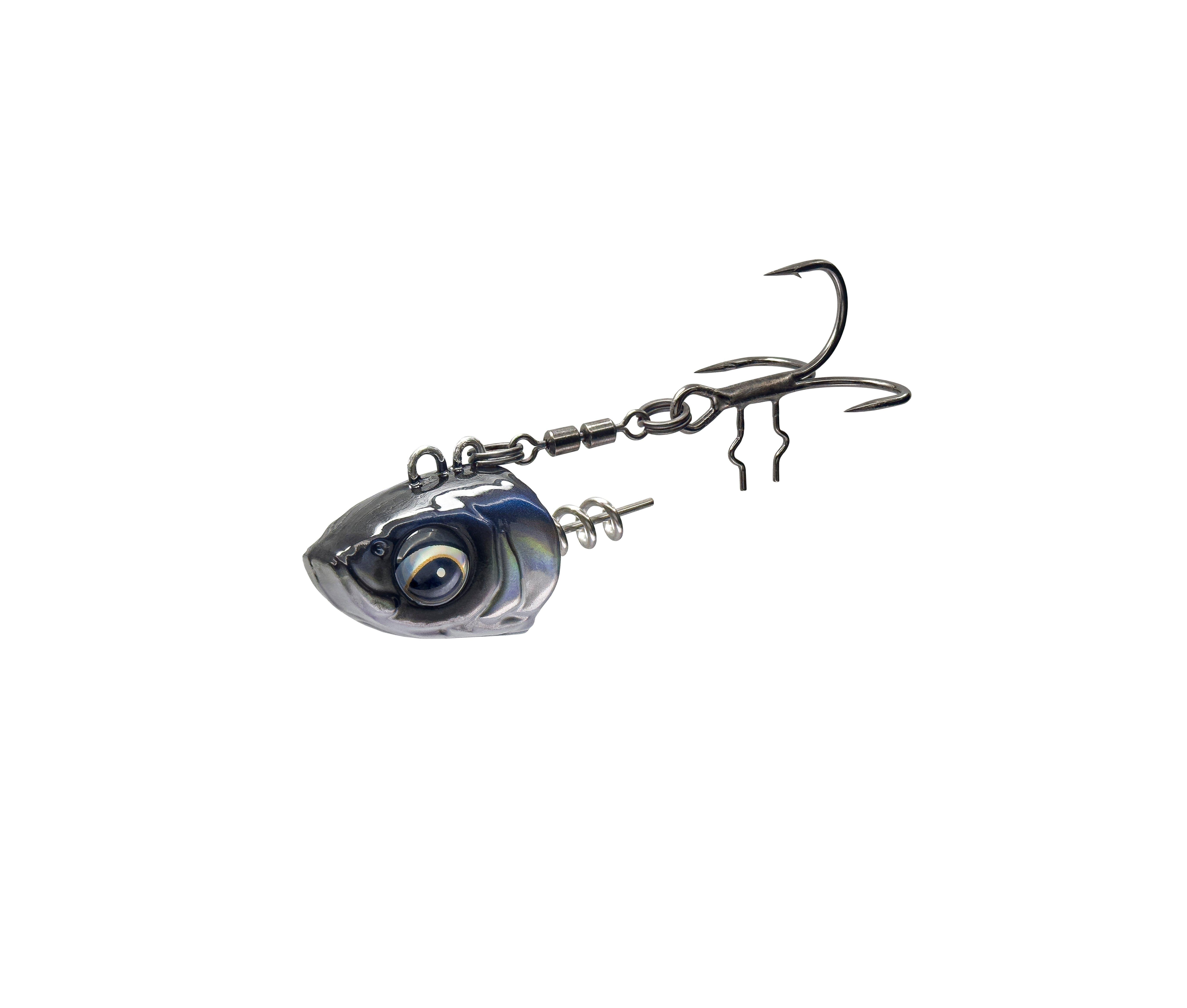 Savage Gear Monster Vertical Heads 40g / 1 Pearl White - Bleikopf