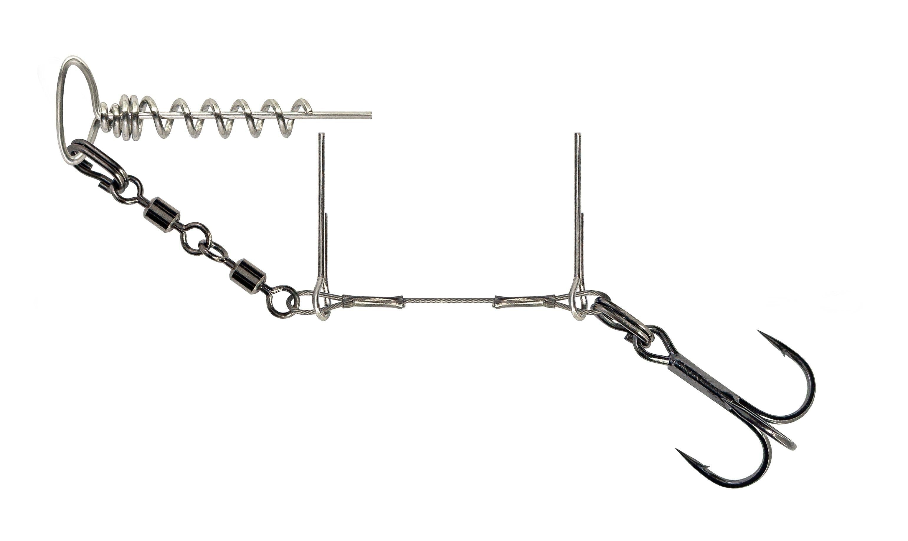 Savage Gear Spin Rig SGY (2 Stk) 8.5cm / 2 - Stinger - Rig