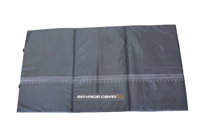 Savage Gear Unhooking Mat 120×65cm - Abhakmatte mit Maßband 120×65cm - Abhakmatte