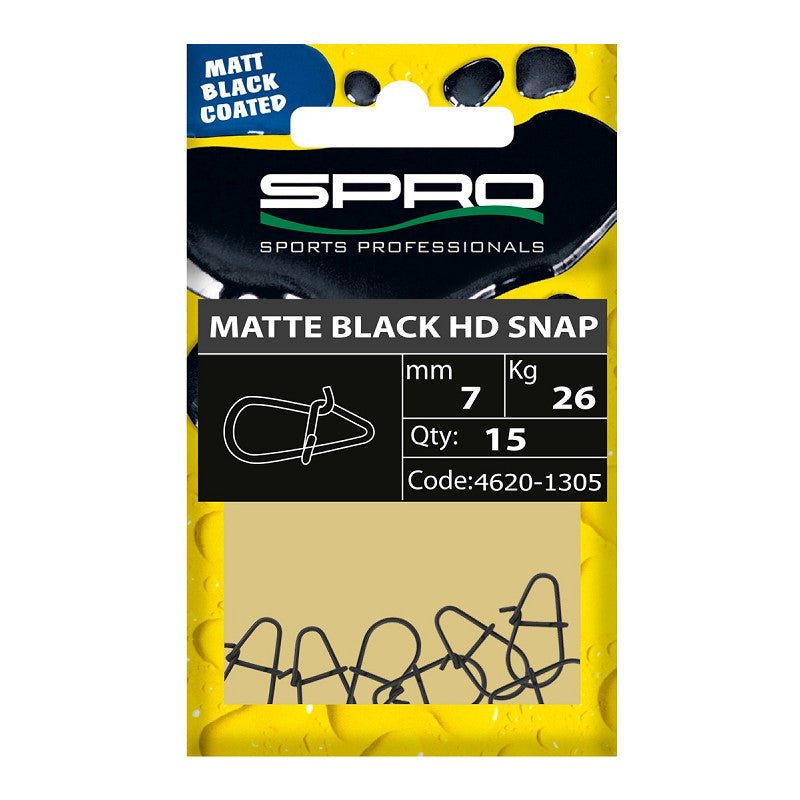 Spro Matte Black HD Snap 3.5mm - 