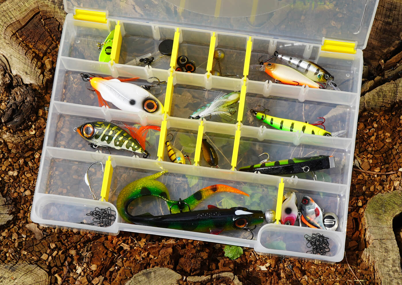 Spro TBX Tackle Box - Clear (S25, M25, M50, L50, L80) S25 - 