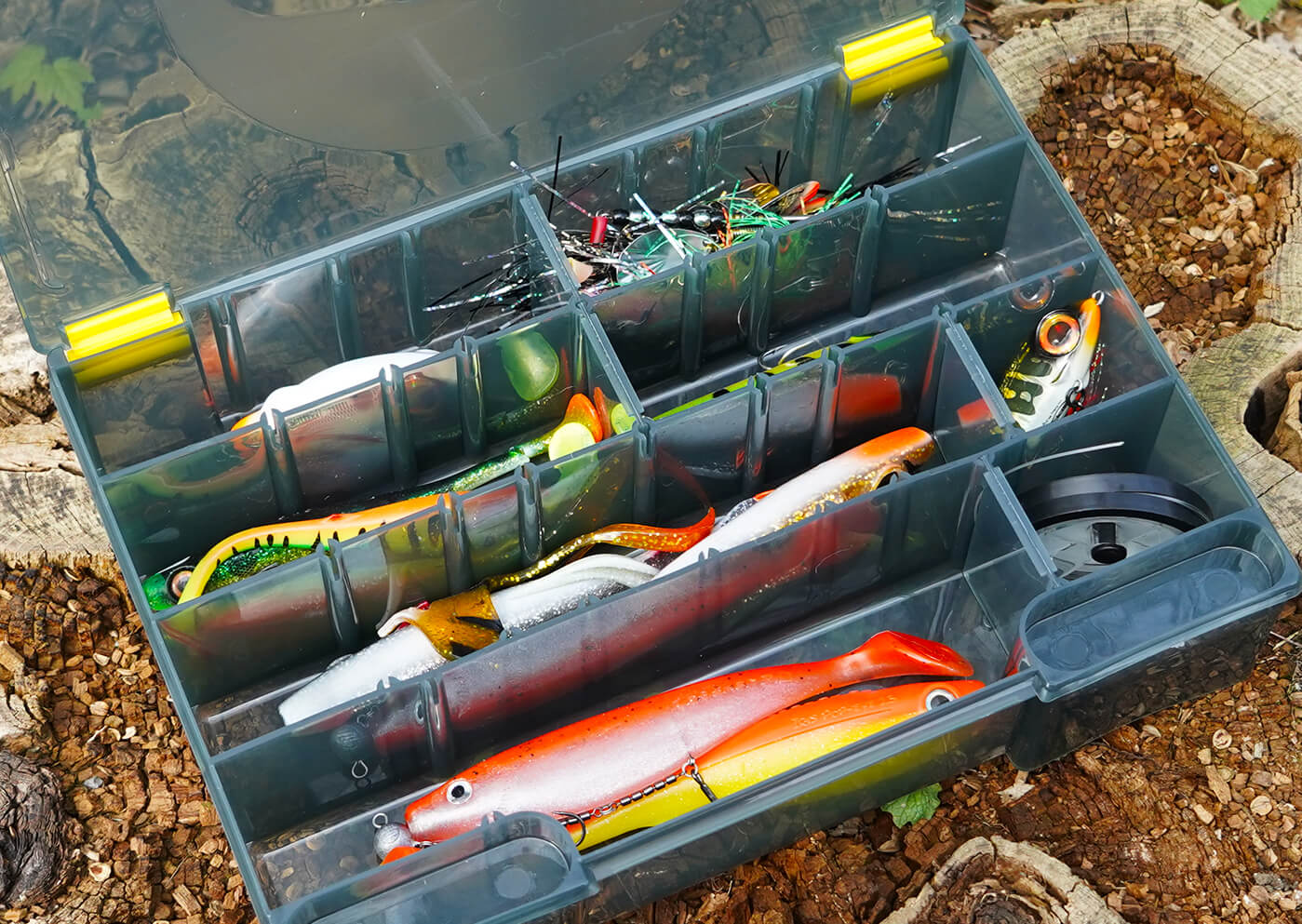 Spro TBX Tackle Box - Clear (S25, M25, M50, L50, L80) S25 - 
