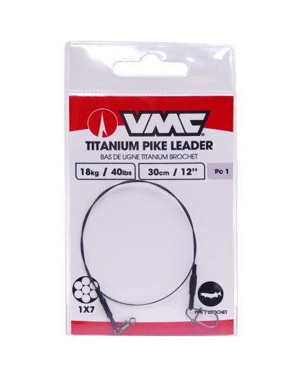 VMC Titanium Pike Leader 30cm / 18kg - 