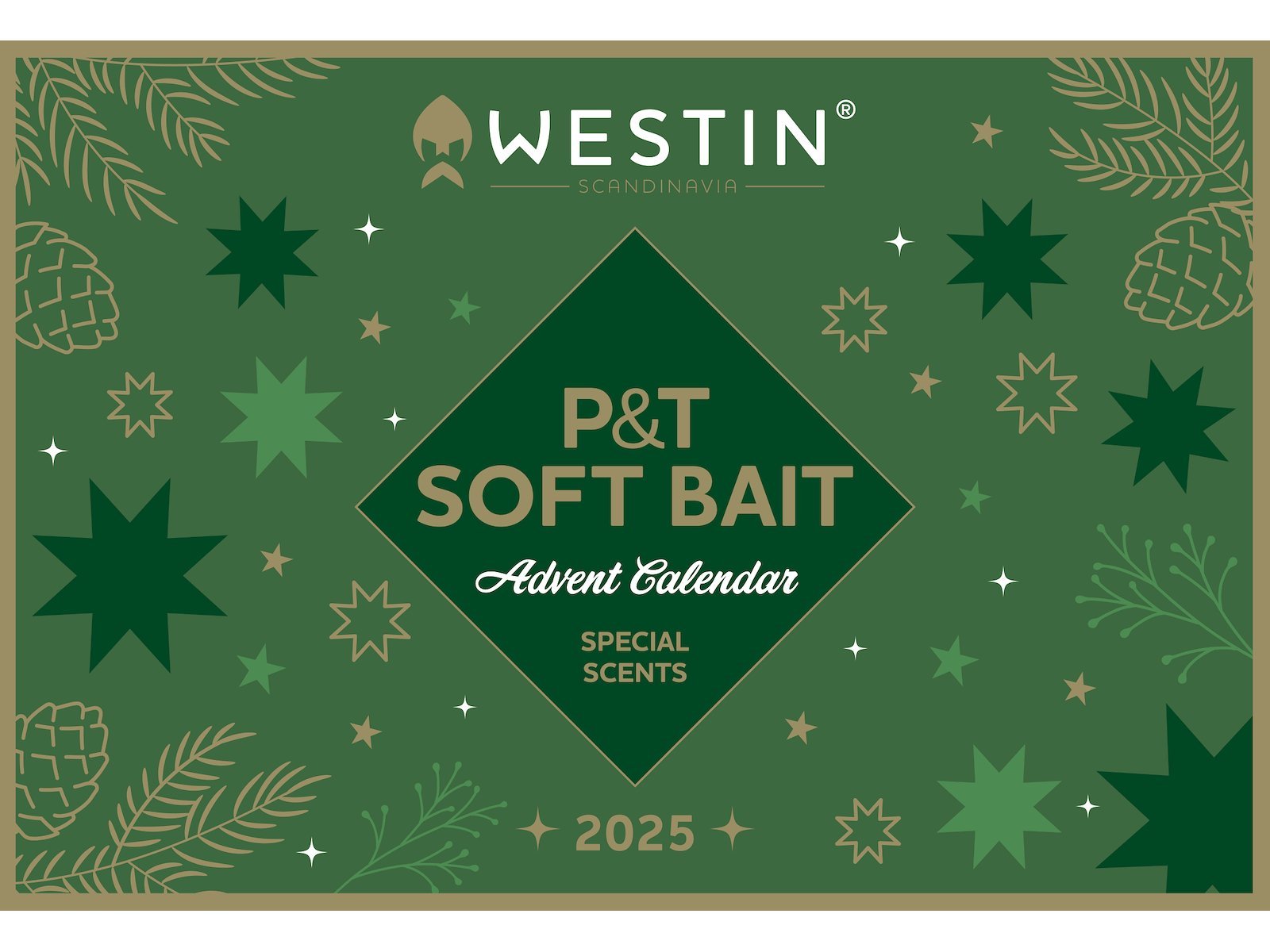 Westin 2025 P&T Soft Bait Advent Calendar - 