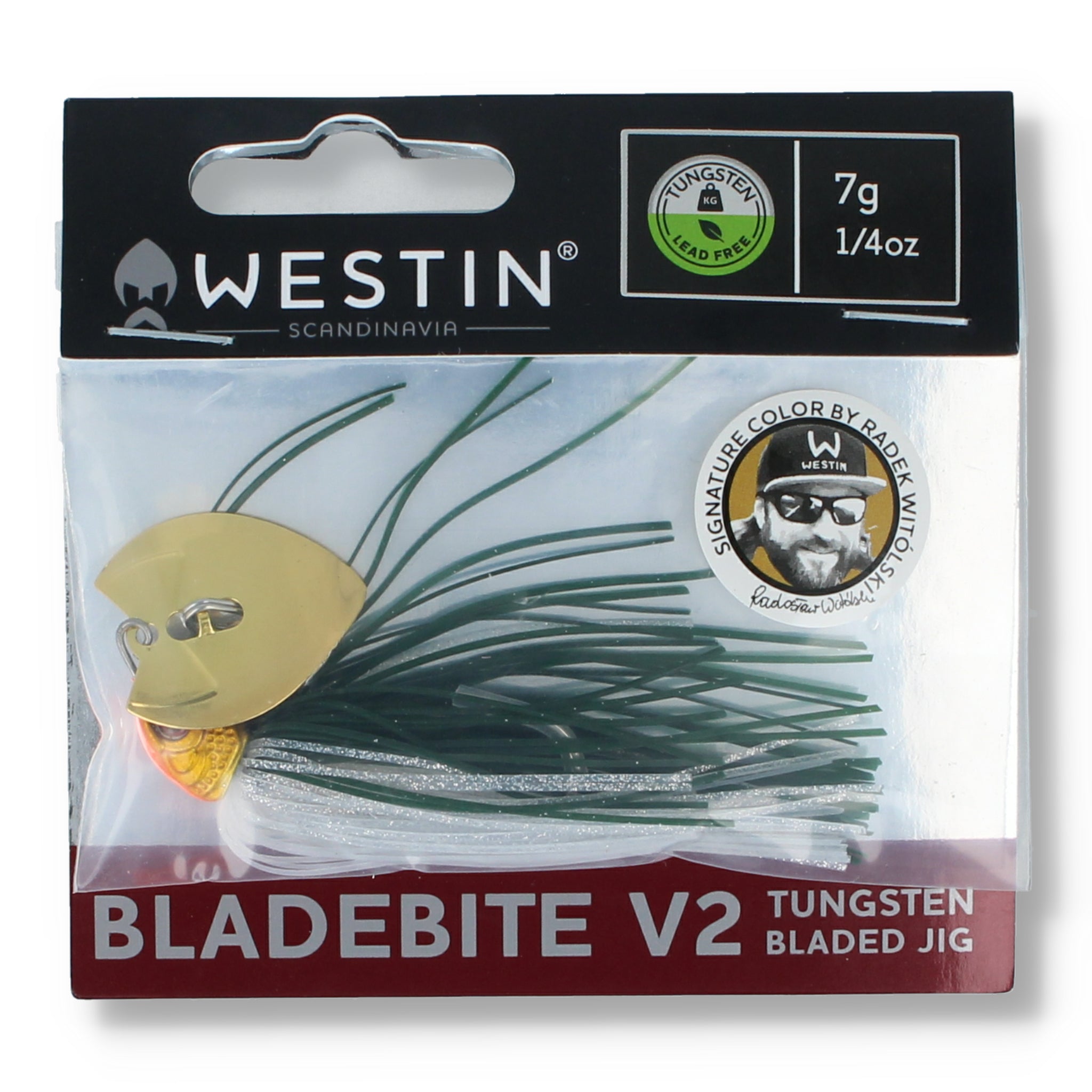 Westin Bladebite V2 7g Tungsten Bladed Jig Christmas Tree - 