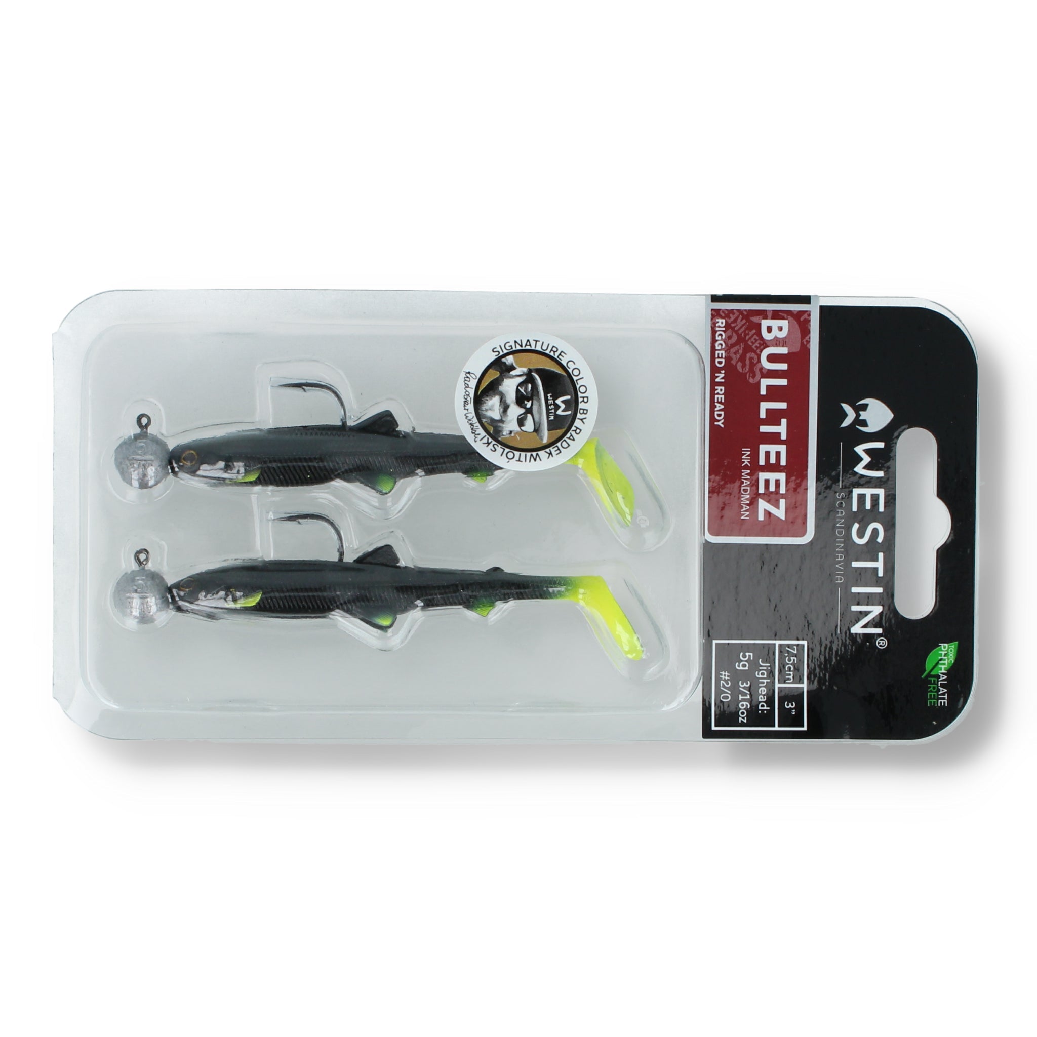 Westin Bullteez R ´N R 7,5 cm Sepcial Edition Ink Madman - 