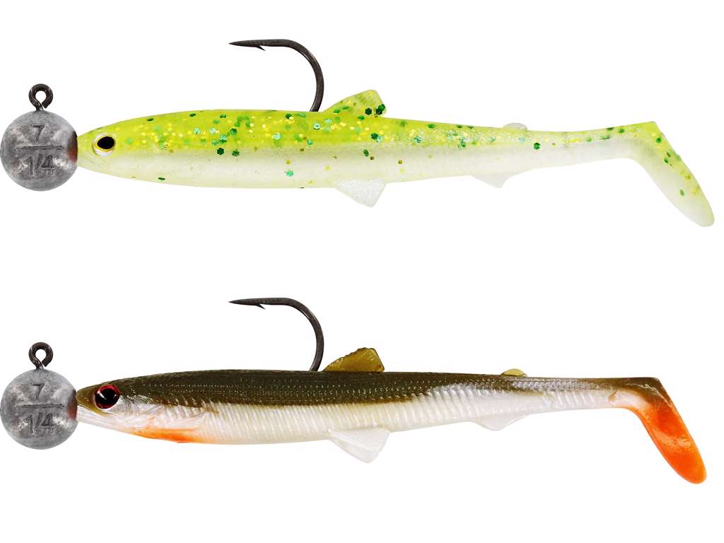 Westin BullTeez R 'N R – 9,5cm / 12,5cm | 2 Stück | Rigged and Ready