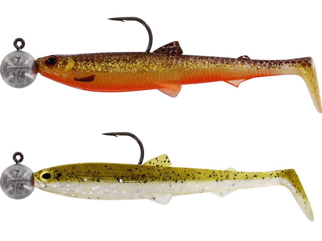 Westin BullTeez R 'N R – 9,5cm / 12,5cm | 2 Stück | Rigged and Ready