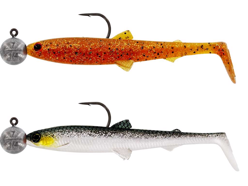 Westin BullTeez R 'N R – 9,5cm / 12,5cm | 2 Stück | Rigged and Ready
