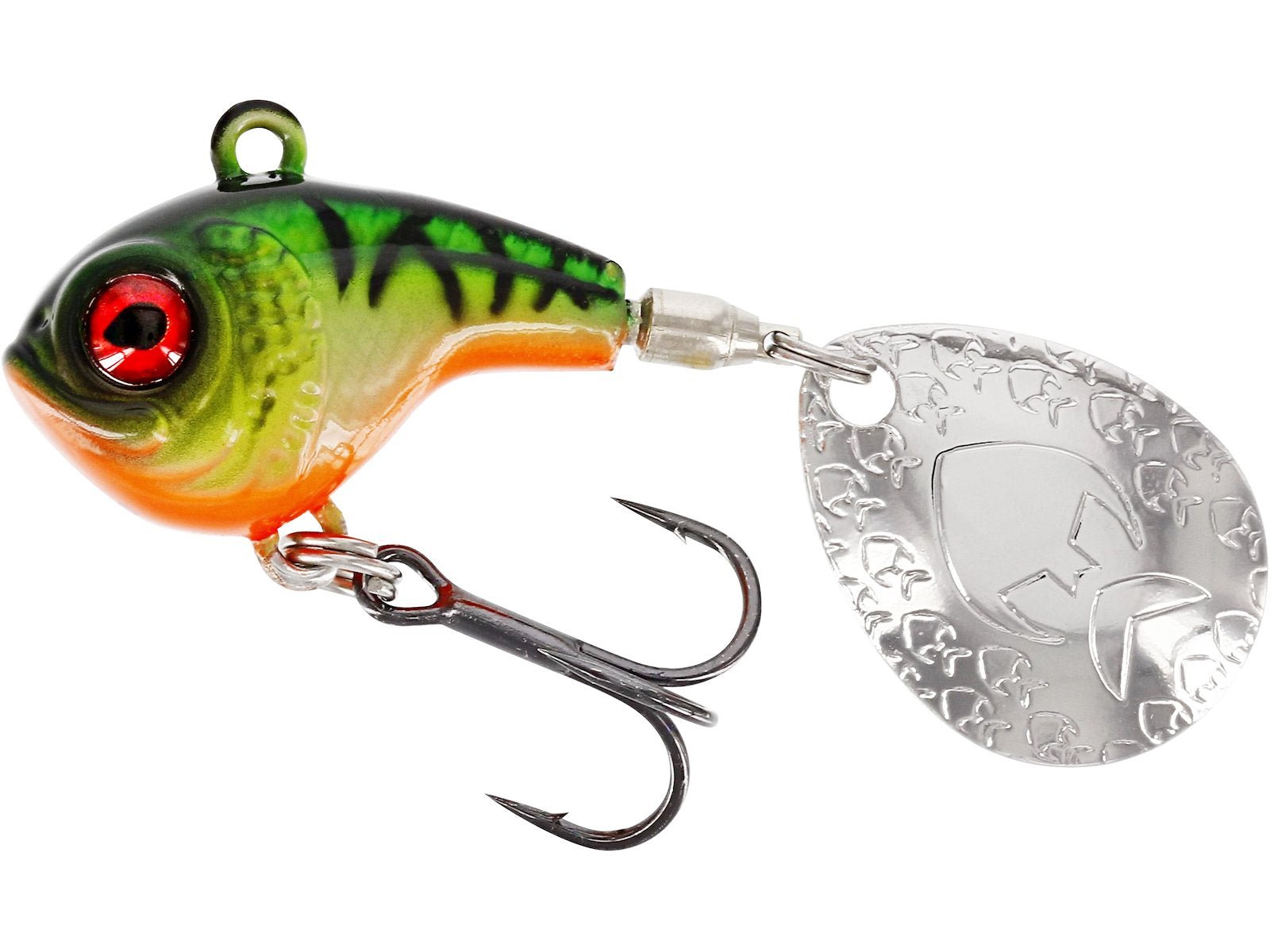 Westin DropBite - Spin Tail Jig | 8 Dekore (8g, 12g, 17g, 22g) 8g - 2.6cm Firetiger - Spin Jig
