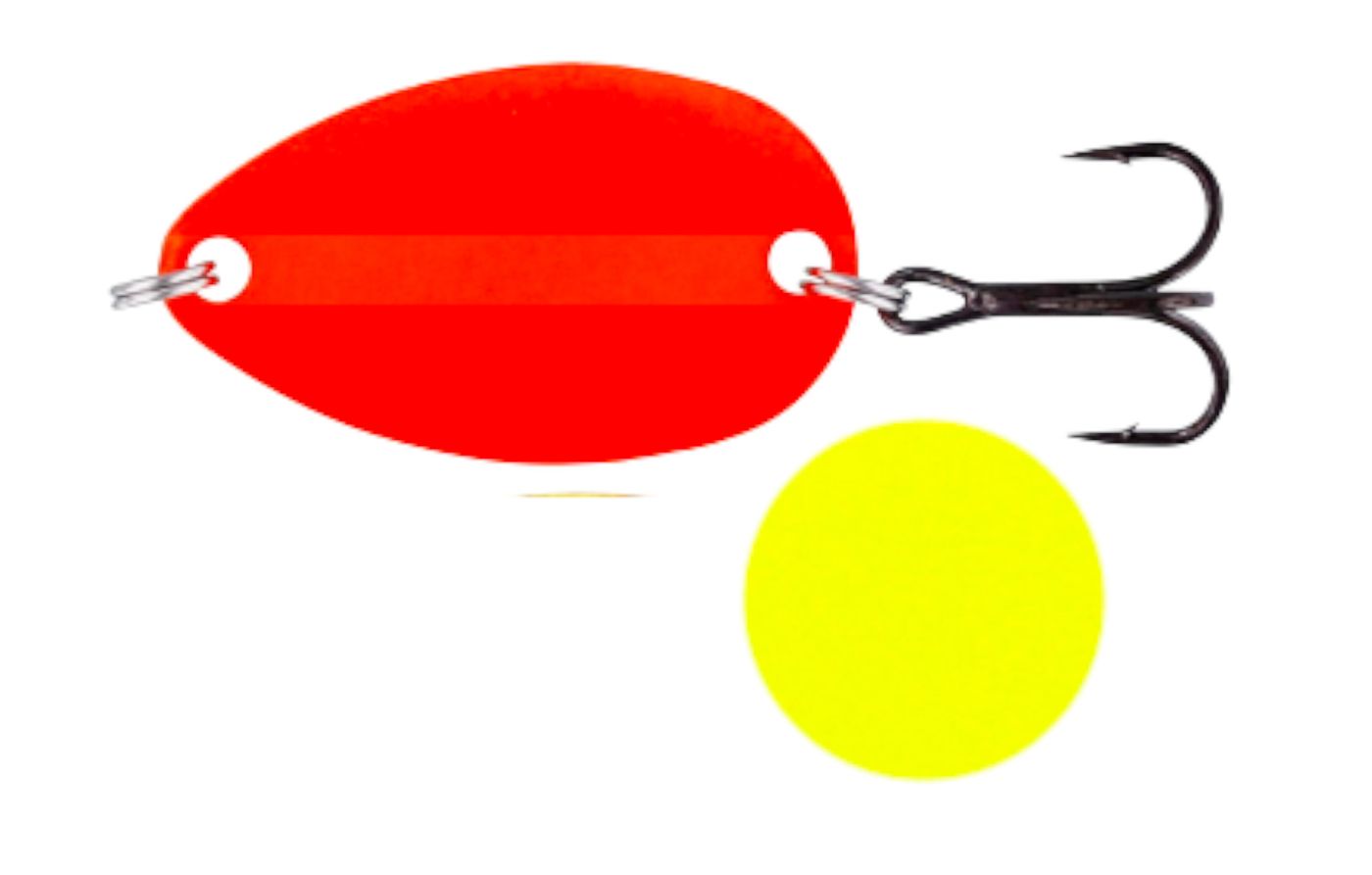 Westin Fidusen 3,2cm - 2,8g Forellen Spoon Orange / Yellow - Spoons