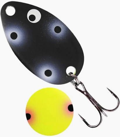 Westin Fidusen 3,2cm - 2,8g Forellen Spoon Black / Yellow - Spoons