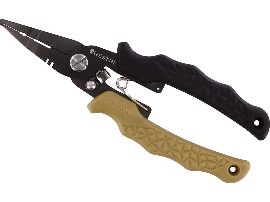 Westin HD Split Ring Pliers 16 & 19cm - Black Sand