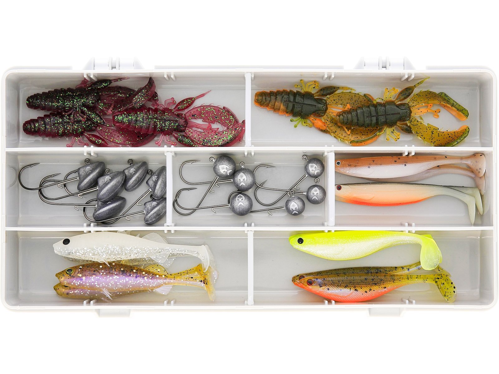 Westin Perch Box Jigging - All in One Box (30 - teilig) 30 Stück - 