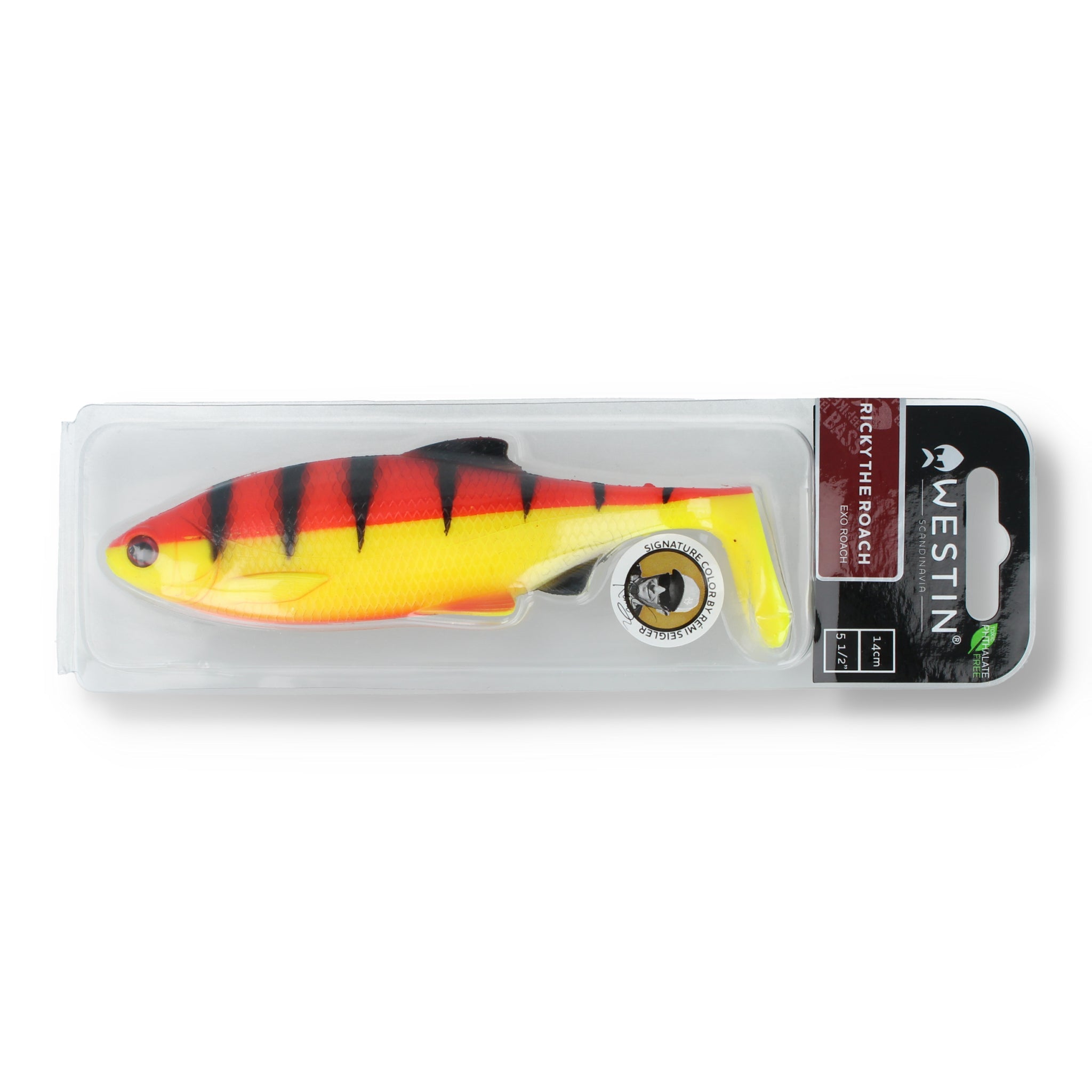 Westin Ricky The Roach Shadtail 14cm (5.5") Exo Roach - Kunstköder