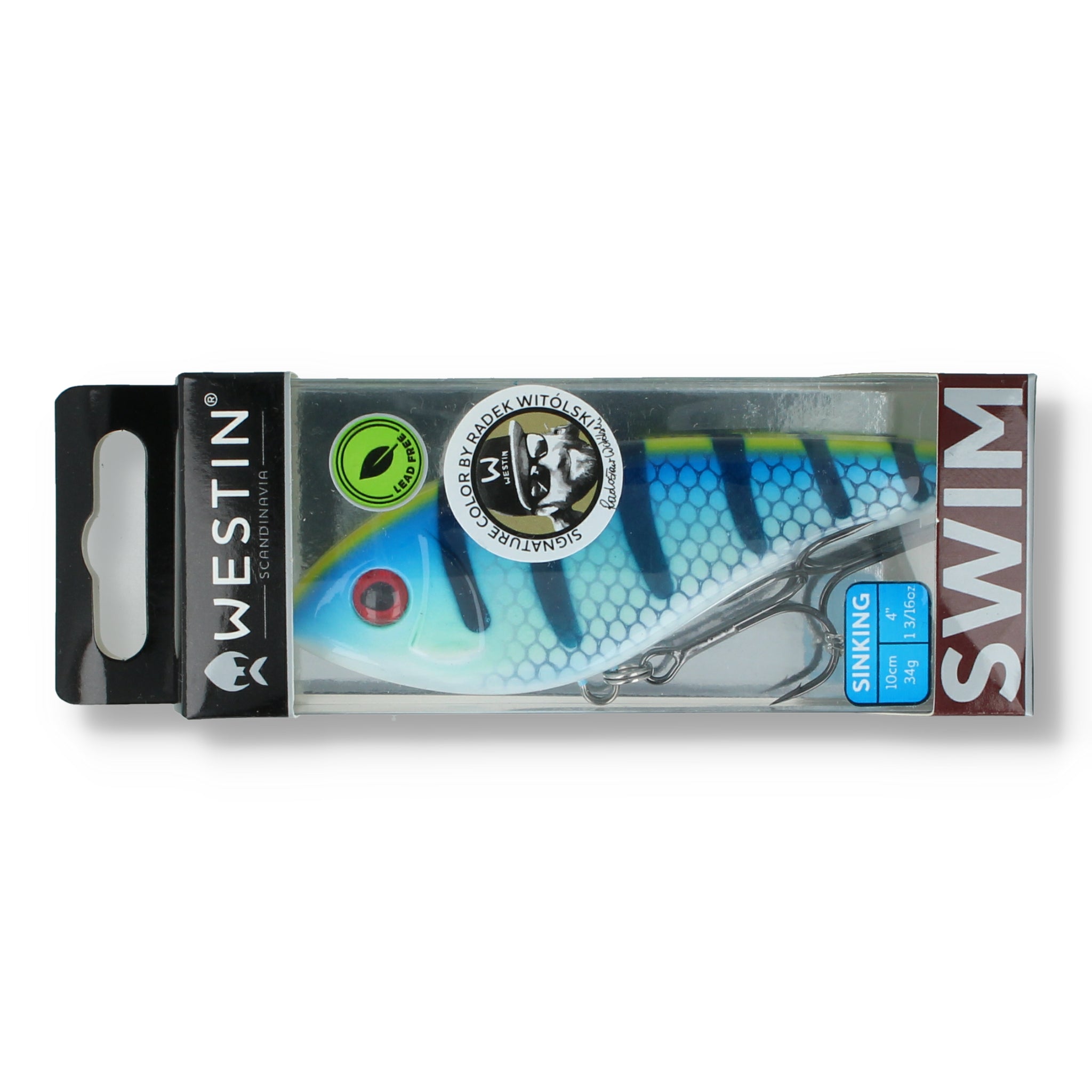 Westin Swim Glidebait 10cm (4") - Sinking Sea Tiger - Kunstköder