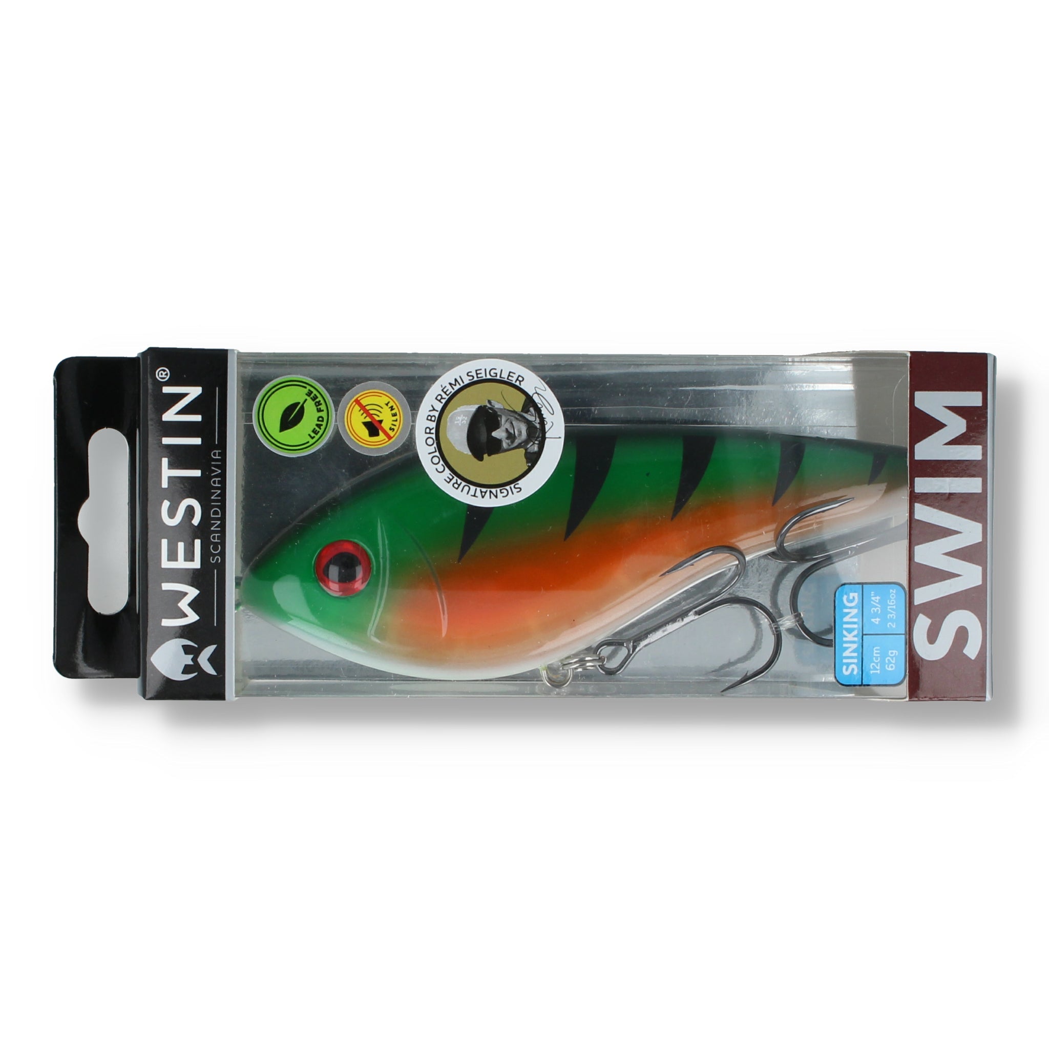 Westin Swim Glidebait 12cm (4,7") - Sinking Watermelon - Kunstköder