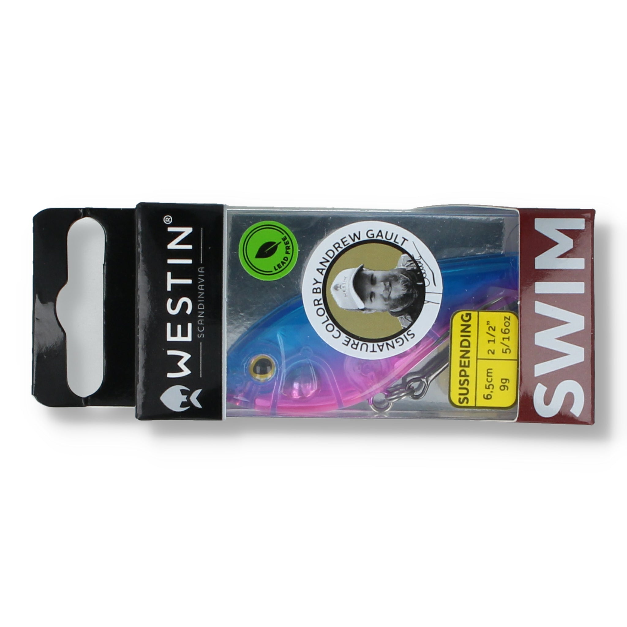 Westin Swim Glidebait 6,5cm (2,5") - Suspending Indigo Trout - Kunstköder