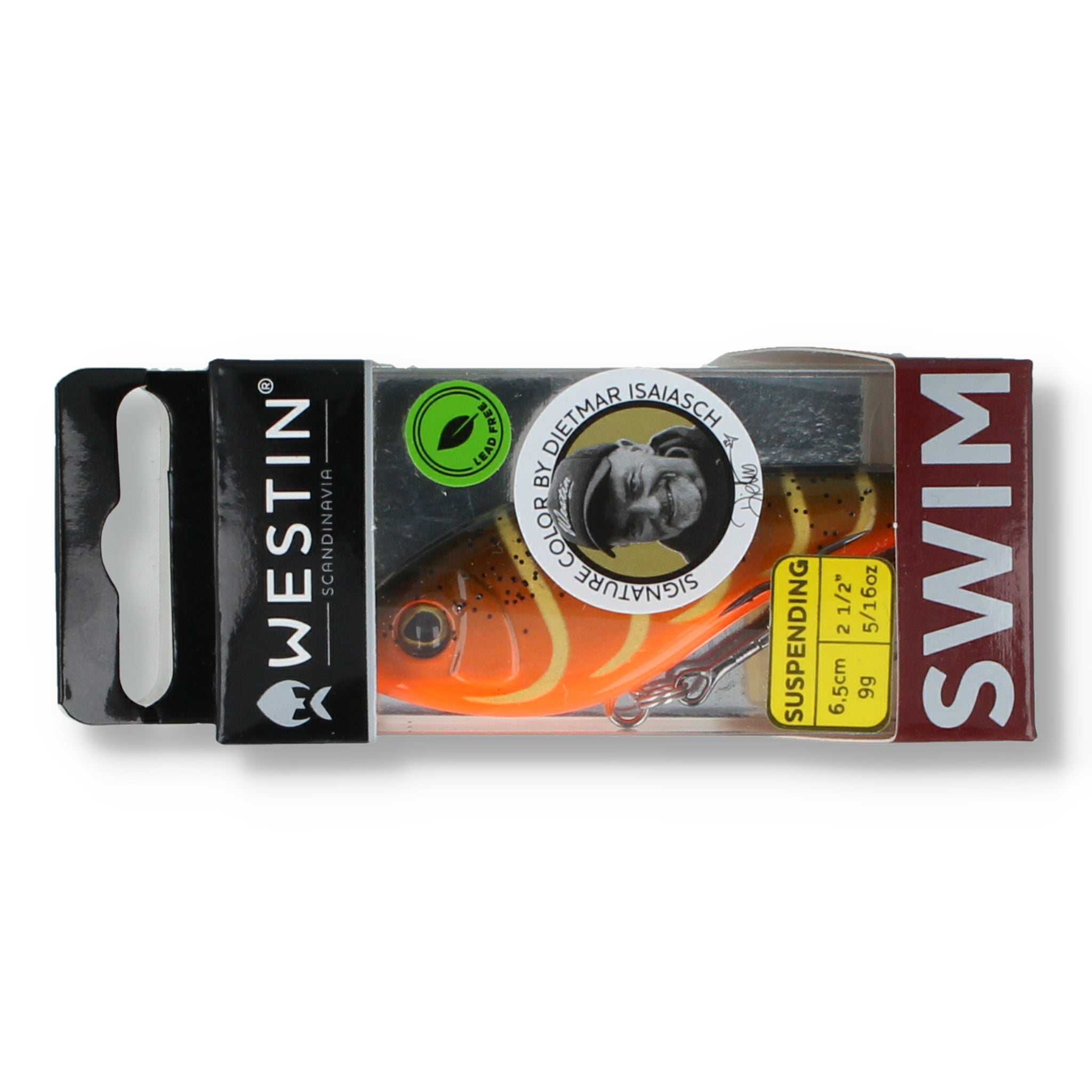 Westin Swim Glidebait 6,5cm (2,5") - Suspending Grazy Craw - Kunstköder