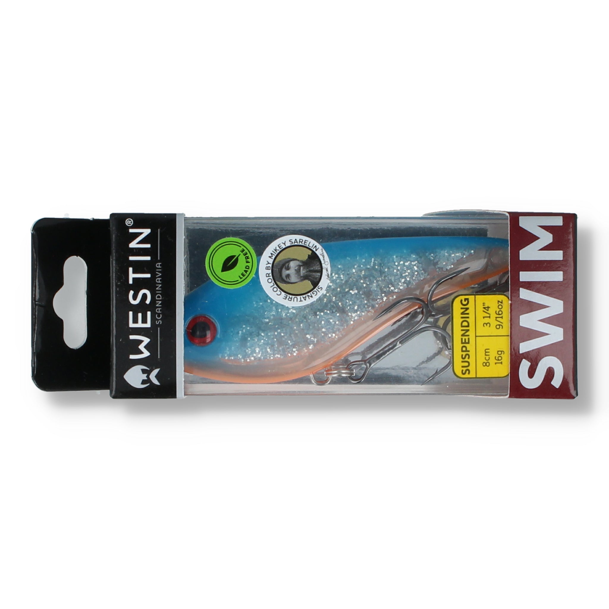 Westin Swim Glidebait 8cm (3,2") - Suspending Cool When Warm - Kunstköder