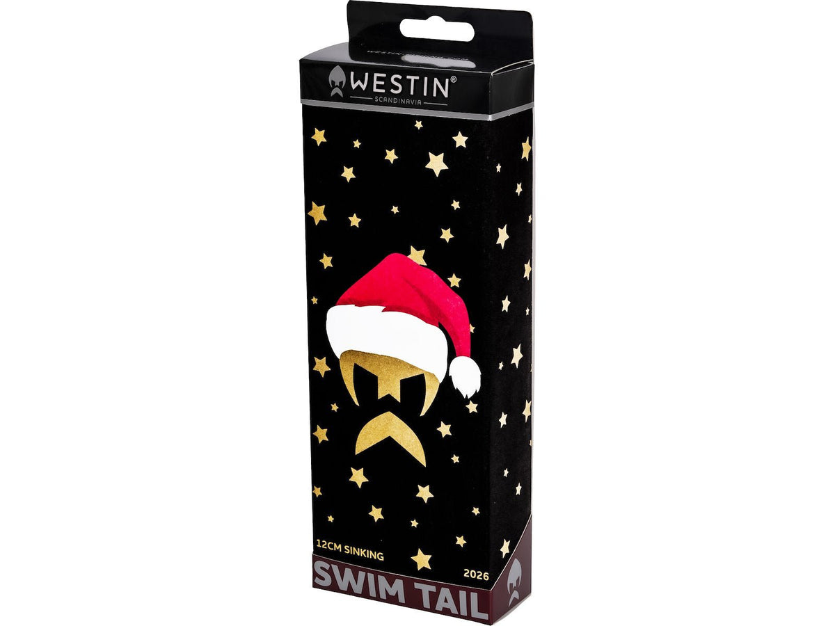 Westin Swim Tail Christmas Edition 2026 | 12cm 68g Sinking - Kunstköder