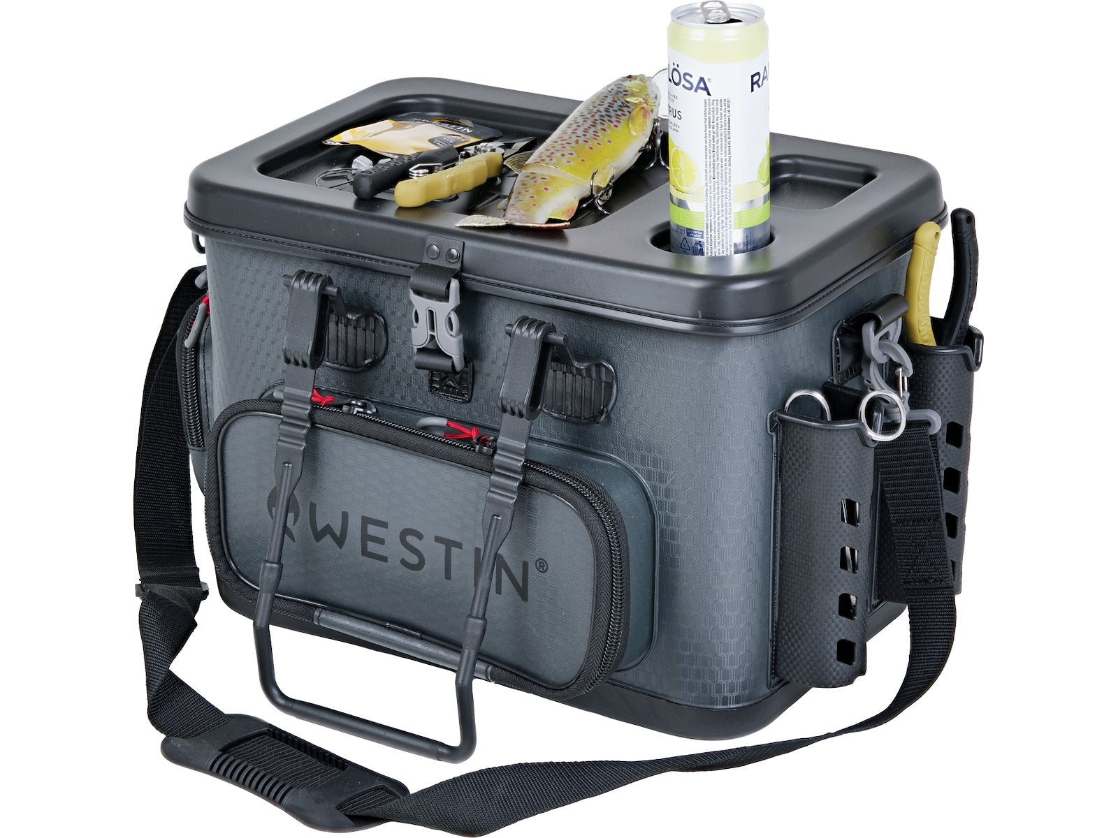 Westin W4 Safeguard Tackle Bag Titanium Black Small (20L) -